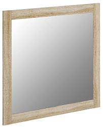 Зеркало настенное Сириус, 78х78 см, дуб сонома