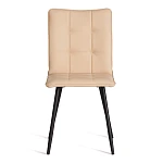 Стул обеденный Bari, LT, экокожа, бежевая, 41х55х89 см | изображение 4