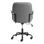 Кресло ALPHA, иск. замша, Grey (Cерый) | изображение 3