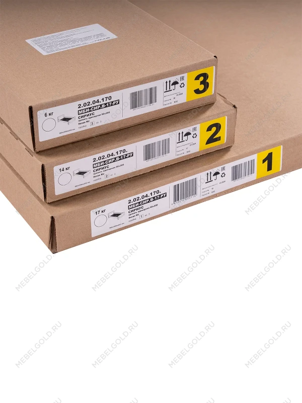 Кровать односпальная Сириус, 90х200 см, белая | изображение 19