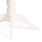 Стол STEFANO, бук, мдф, 100+30x80x77см, Ivory white | изображение 13