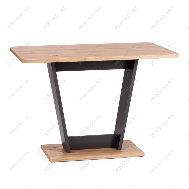 Стол обеденный TIBI нераздвижной, ЛДСП, 68,6 х 110 х 75 см, Дуб артисан/Графит