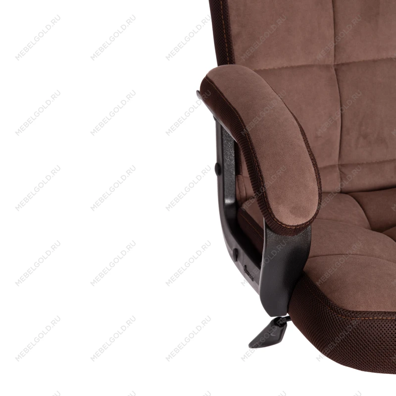 Кресло TRENDY (22), флок/ткань, коричневый, 6/TW-24 | изображение 8