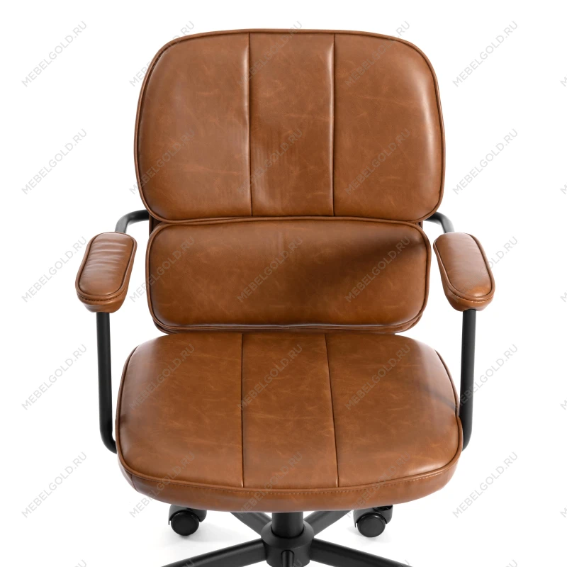 Кресло ALPHA, иск. кожа, Brown (коричневый) | изображение 5