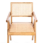 Кресло LOKI, дерево вяз/ротанг, Груша (№3), 50х50х84 см | изображение 5