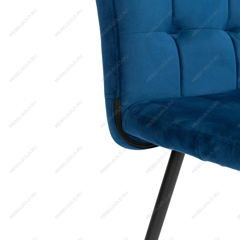 Стул обеденный Medeo, велюр, 47х56х89, Blue (синий) | изображение 7