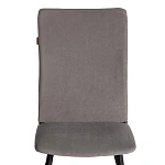 Стул обеденный La Rousse, флок, серый/черный, 29, 49х50х93 | изображение 8