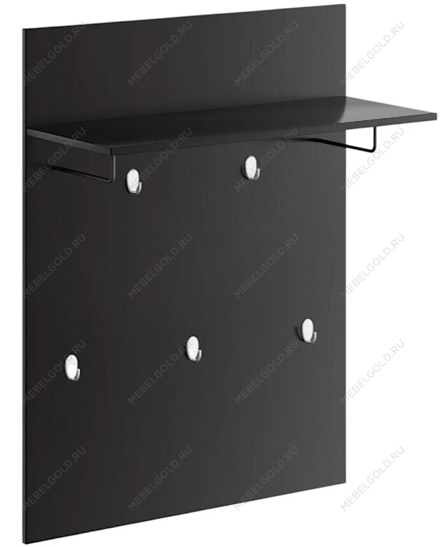 БРИМНЭС / СИРИУС вешалка ИКЕА / IKEA 78х100 Дуб Венге