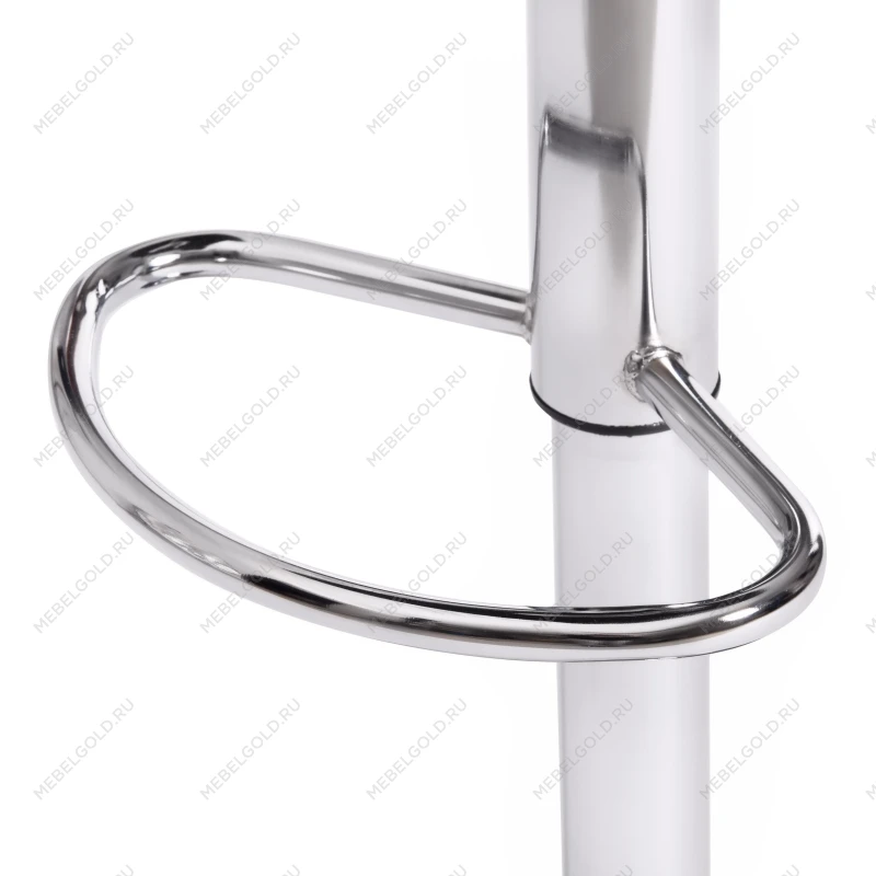 Стул барный AVIONIC (mod. KY712A), металл/экокожа, 45*53*86-107 см, черный/хром | изображение 8