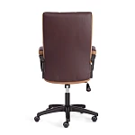 Кресло TRENDY (22), кож/зам/ткань, коричневый/бронзовый, 36-36/21 | изображение 3