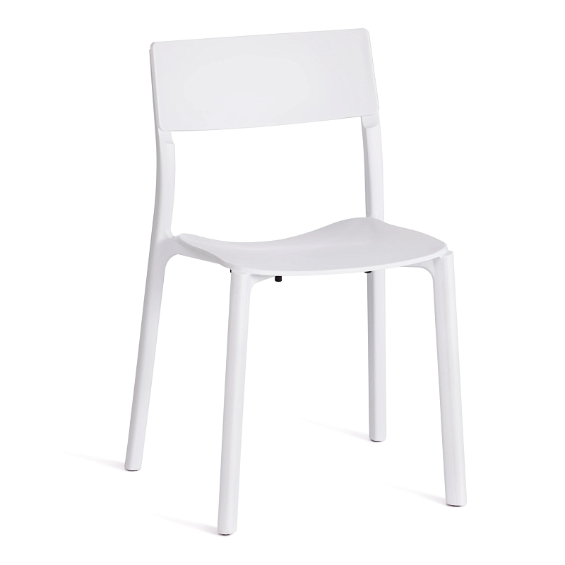 Стул LENTO (mod. 43), пластик, 43 х 49 х 77 см, White (Белый) 1