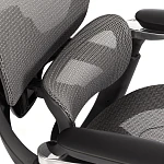 Компьютерное кресло Sakura, сетка, серый | изображение 11