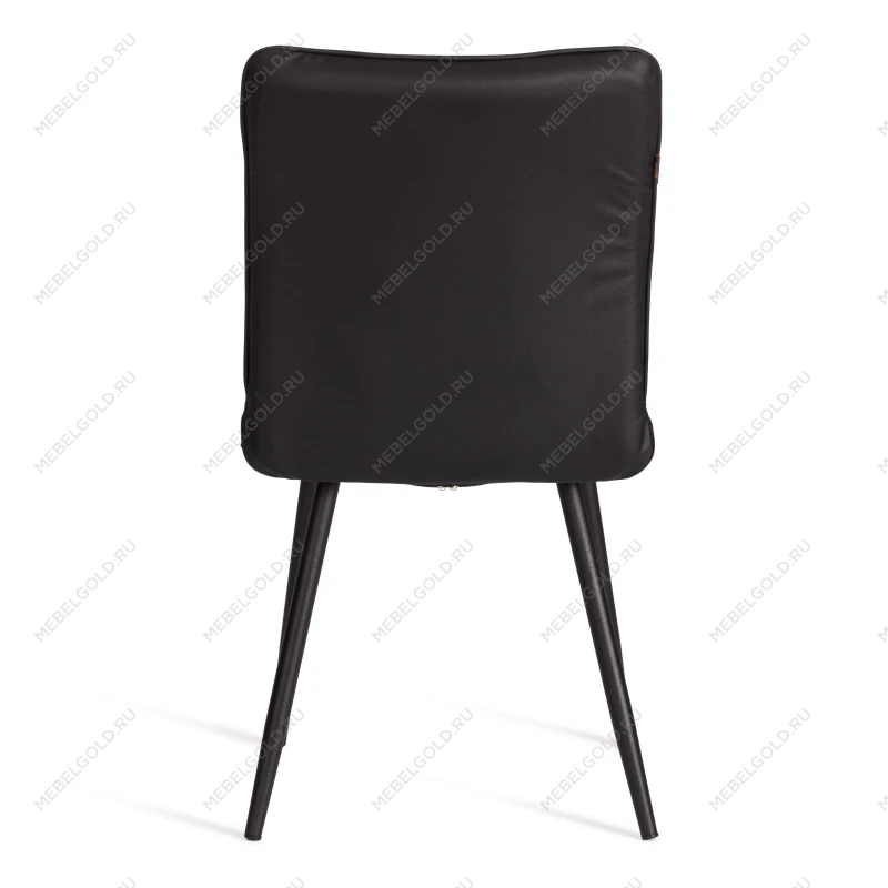 Стул обеденный Bari, LT, экокожа, черная, 41х55х89 см | изображение 3