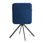 Стул обеденный Medeo, поворотный механизм 360, велюр, Blue (синий) | изображение 3
