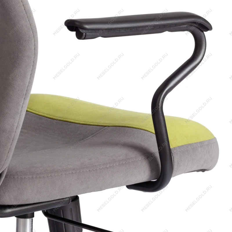 Кресло AVIATOR, флок, ткань, олива/серый/серый, 23/29/W-12 | изображение 6