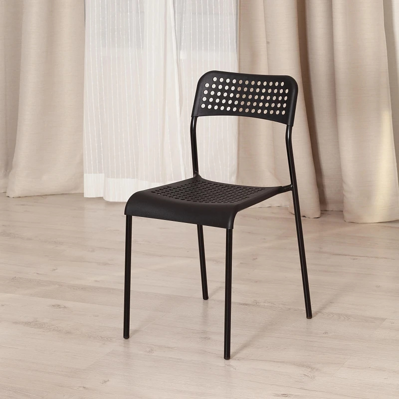 Стул ADDE (mod. C-049), металл/пластик, 39 х 49 х 78 см, Black(черный) разборный | изображение 10